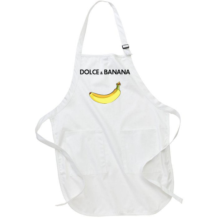 Dolce & Banana Full-Length Apron With Pockets