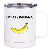 Dolce & Banana 12 oz Stainless Steel Tumbler Cup