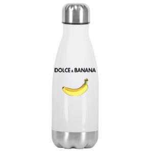 Dolce & Banana Stainless Steel Insulated Water Bottle