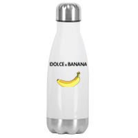 Dolce & Banana Stainless Steel Insulated Water Bottle