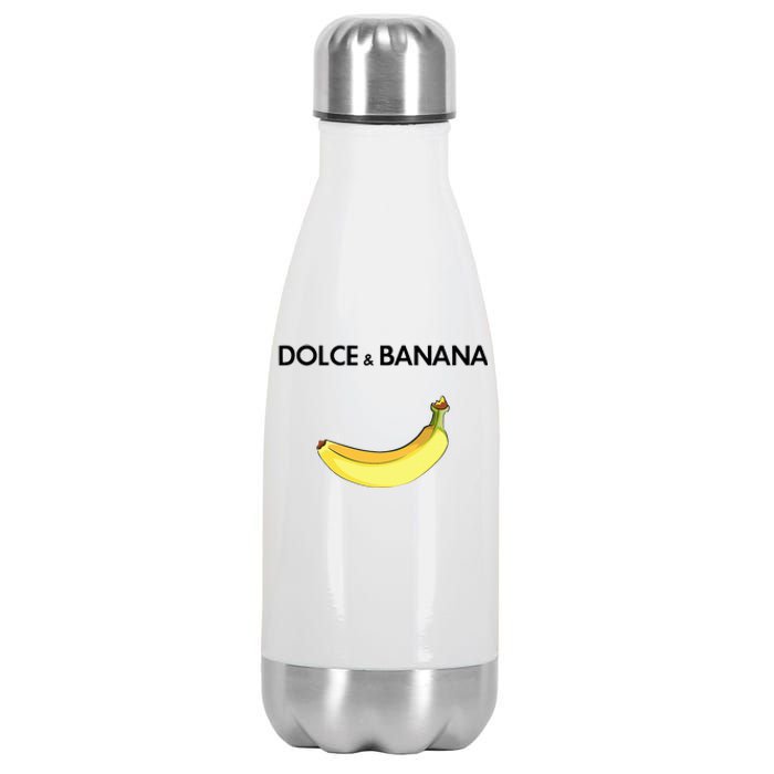 Dolce & Banana Stainless Steel Insulated Water Bottle