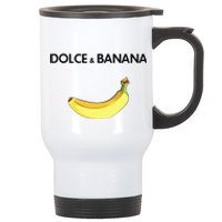 Dolce & Banana Stainless Steel Travel Mug