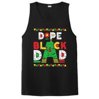 Dope Black Dad African American Black Dad Pride Fathers Day PosiCharge Competitor Tank