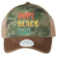 Dope Black Dad Funny Gift Legacy Tie Dye Trucker Hat