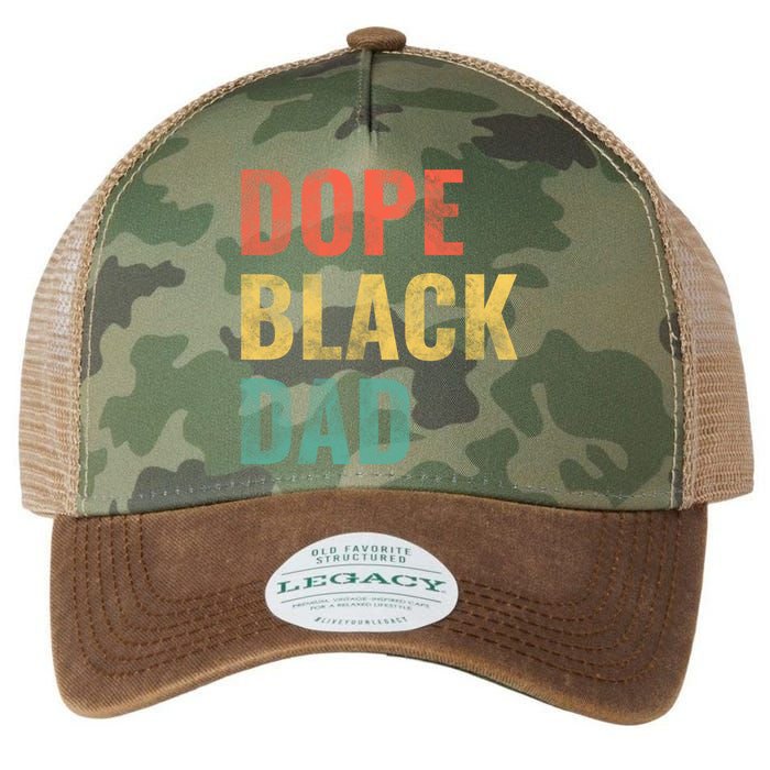 Dope Black Dad Funny Gift Legacy Tie Dye Trucker Hat