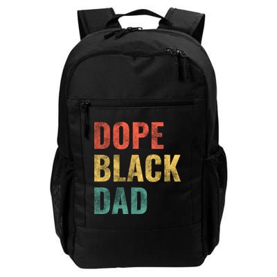 Dope Black Dad Funny Gift Backpack