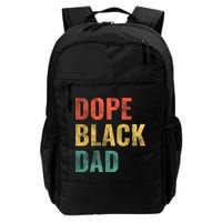 Dope Black Dad Funny Gift Backpack