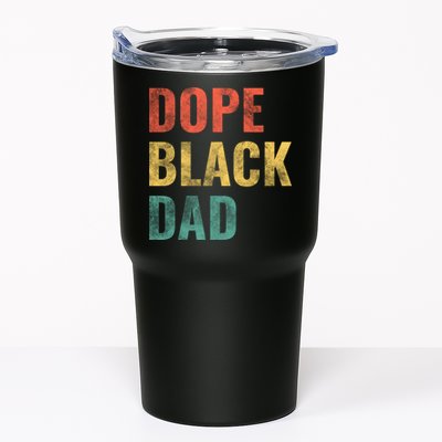Dope Black Dad Funny Gift Tumbler