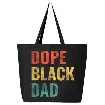 Dope Black Dad Funny Gift 25L Jumbo Tote