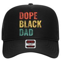 Dope Black Dad Funny Gift Trucker Hat