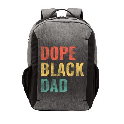 Dope Black Dad Funny Gift Vector Backpack