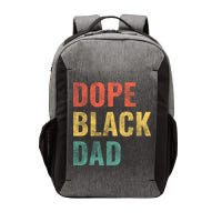 Dope Black Dad Funny Gift Vector Backpack