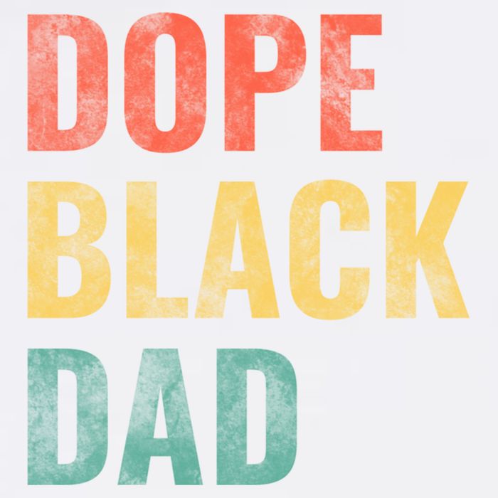 Dope Black Dad Funny Gift Garment-Dyed Sweatshirt