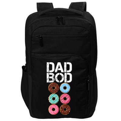 Dad Bod Donut Six Pack Impact Tech Backpack