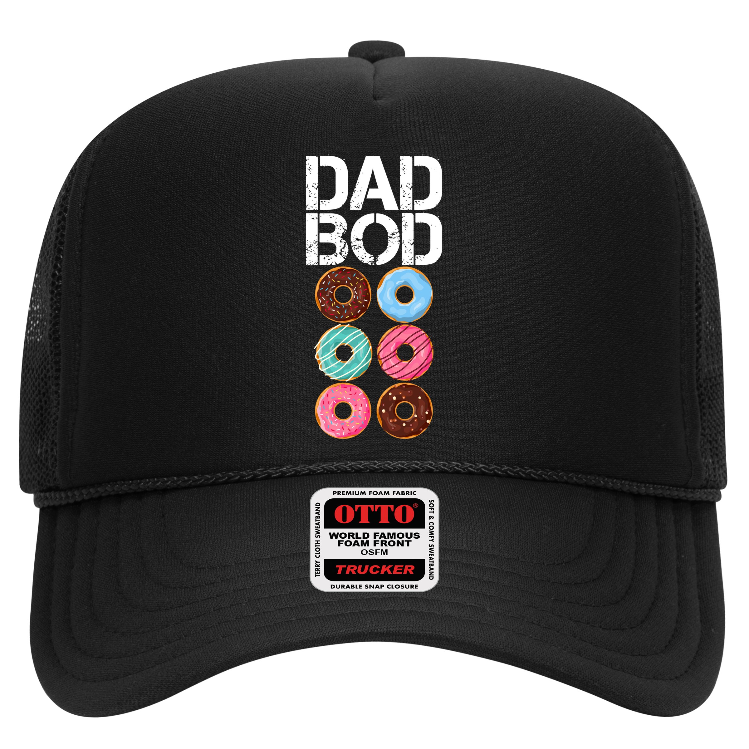 Dad Bod Donut Six Pack Hat