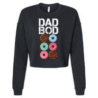 Dad Bod Donut Six Pack Cropped Pullover Crew
