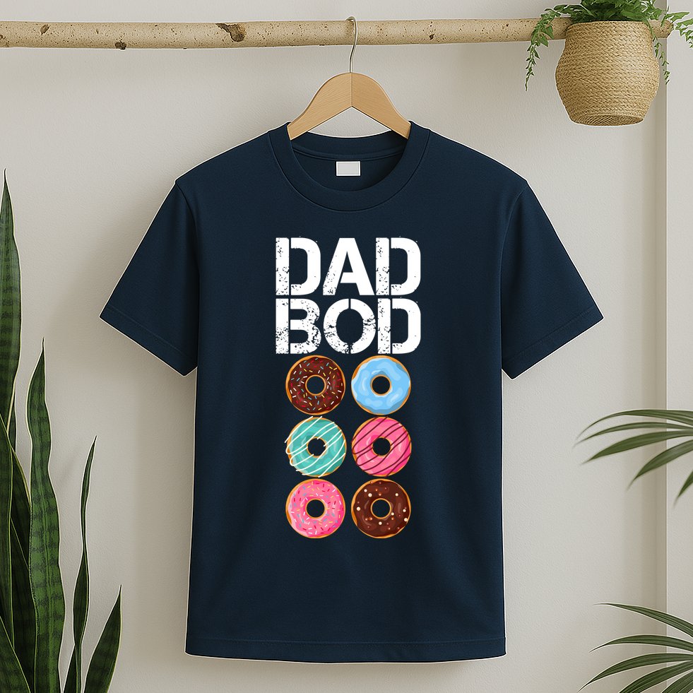 Dad Bod Donut Six Pack T-Shirt