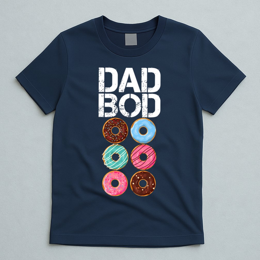 Dad Bod Donut Six Pack T-Shirt