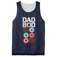 Dad Bod Donut Six Pack Mesh Reversible Basketball Jersey Tank