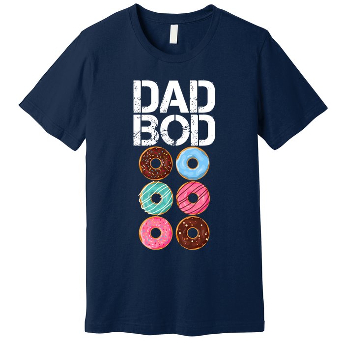 Dad Bod Donut Six Pack Premium T-Shirt