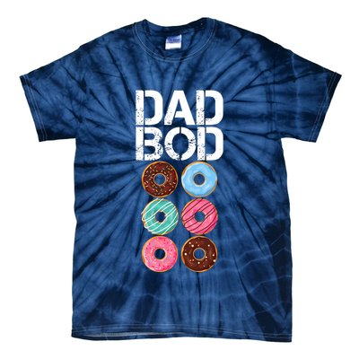 Dad Bod Donut Six Pack Tie-Dye T-Shirt