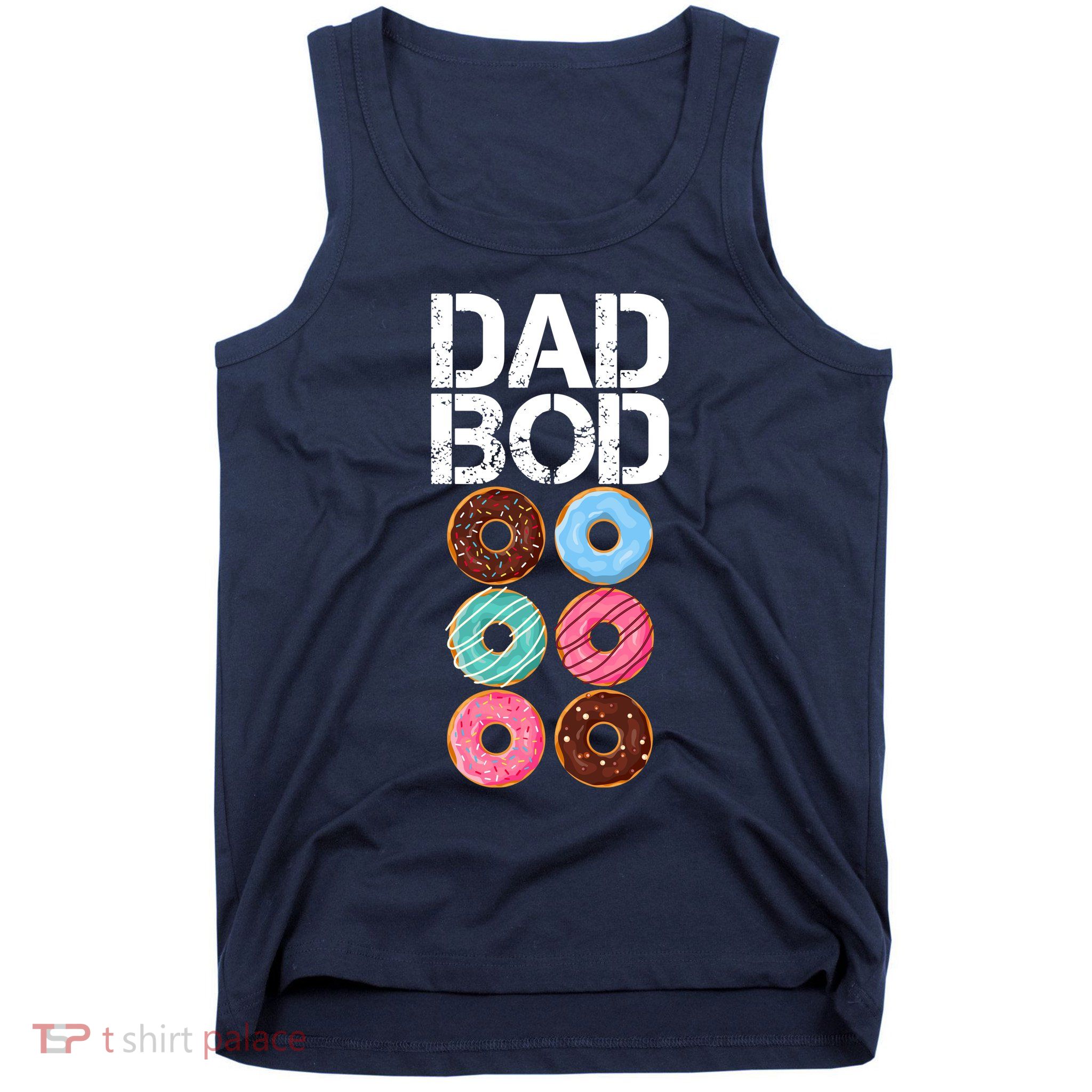 Dad Bod Donut Six Pack Tank Top