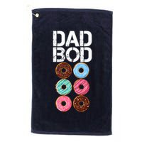 Dad Bod Donut Six Pack Golf Towel