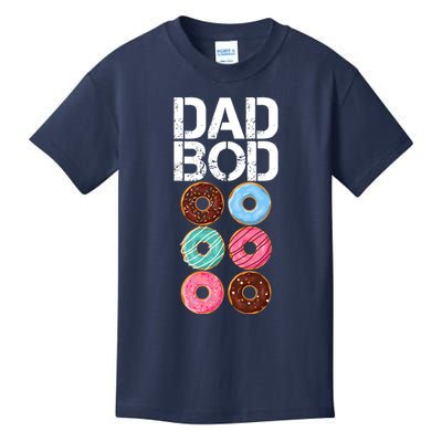 Dad Bod Donut Six Pack Kids T-Shirt