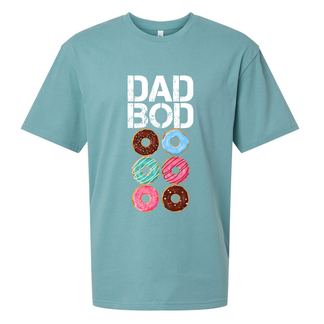 Dad Bod Donut Six Pack Sueded Cloud Jersey T-Shirt