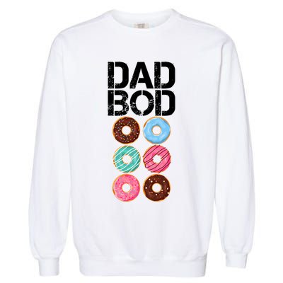 Dad Bod Donut Six Pack Garment-Dyed Sweatshirt