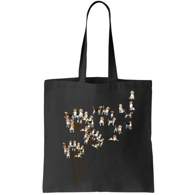 Dandelions Beagle Dog Bag
