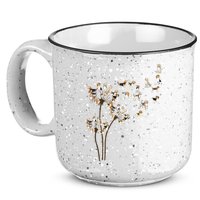 Dandelions Beagle Dog 15oz Campfire Ceramic Mug