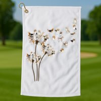 Dandelions Beagle Dog Golf Towel