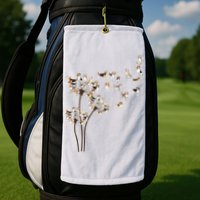 Dandelions Beagle Dog Golf Towel