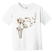 Dandelions Beagle Dog Toddler T-Shirt