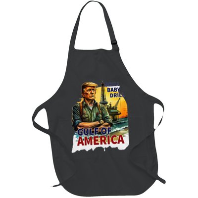 Drill Baby Drill American Flag Gulf Of US America Apron