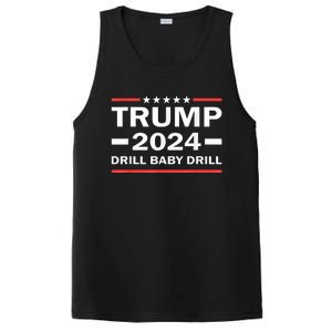 Drill Baby Drill Trump 2024 President Election Republicans PosiCharge Competitor Tank