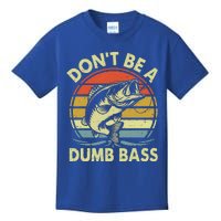 DonT Be Dumb Bass Funny Dad Kids T-Shirt