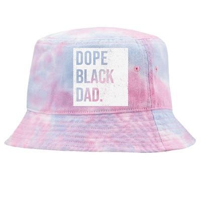 Dope Black Dad Black Fathers Matter Tie-Dyed Bucket Hat