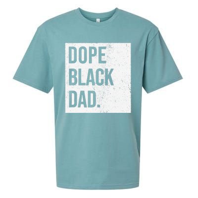 Dope Black Dad Black Fathers Matter Sueded Cloud Jersey T-Shirt