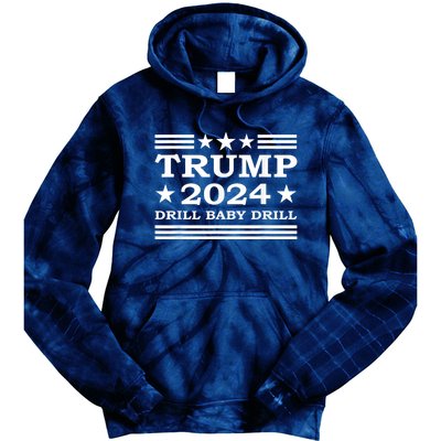 Drill Baby Drill Trump 2024 President Election Republicans Tie Dye Hoodie