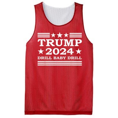 Drill Baby Drill Trump 2024 President Election Republicans Mesh Reversible Basketball Jersey Tank