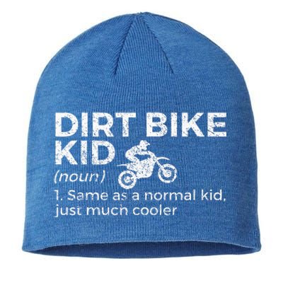 Dirt Bike Definition Motocross Sustainable Beanie