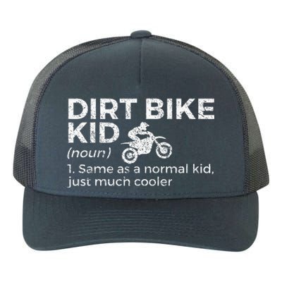 Dirt Bike Definition Motocross Yupoong Adult 5-Panel Trucker Hat