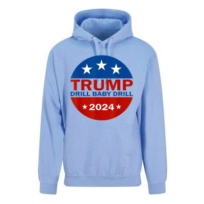 Drill Baby Drill Trump 2024 President Election Republicans Unisex Surf Hoodie