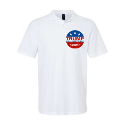 Drill Baby Drill Trump 2024 President Election Republicans Softstyle Adult Sport Polo