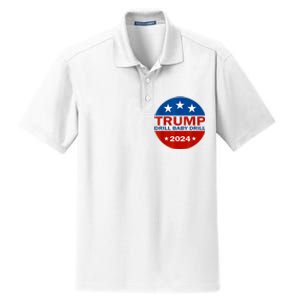 Drill Baby Drill Trump 2024 President Election Republicans Dry Zone Grid Polo