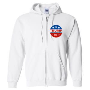 Drill Baby Drill Trump 2024 President Election Republicans Full Zip Hoodie