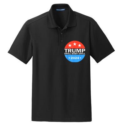 Drill Baby Drill Trump 2024 President Election Republicans Dry Zone Grid Polo