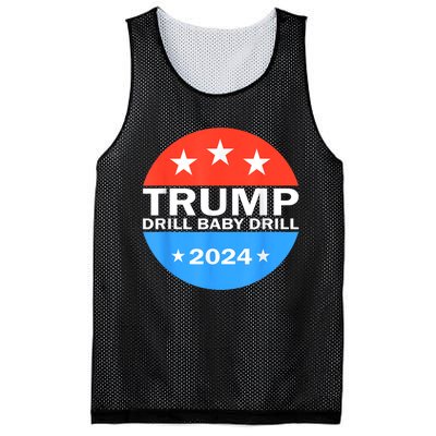 Drill Baby Drill Trump 2024 President Election Republicans Mesh Reversible Basketball Jersey Tank